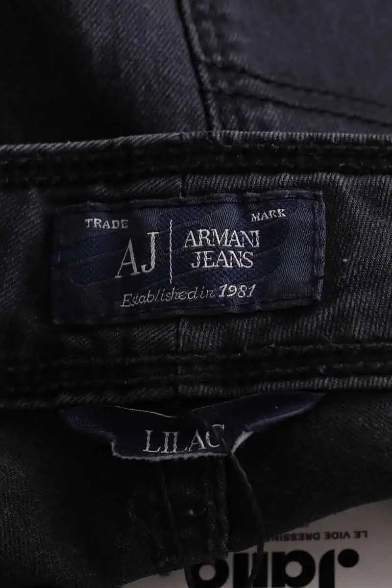 Jean slim Armani Jeans Gris en Coton