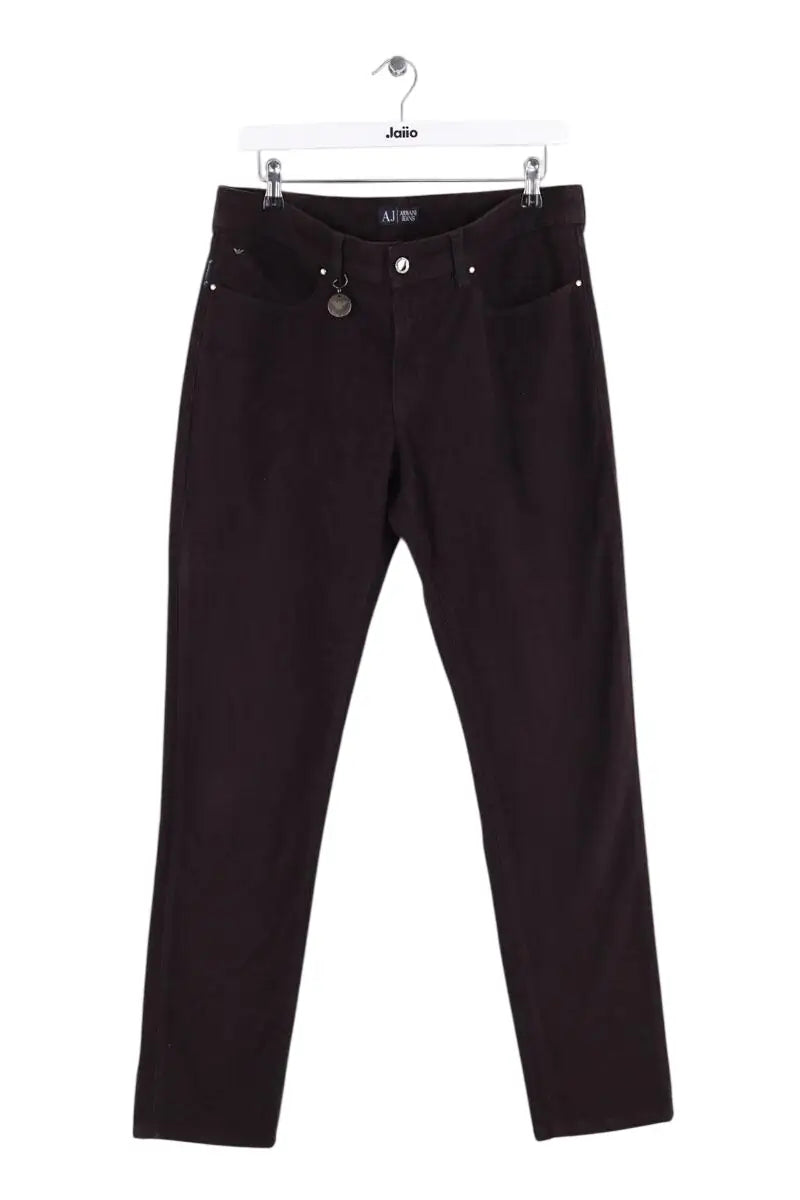 Jean slim Armani Jeans Marron en Coton, taille XXL - Seconde Main