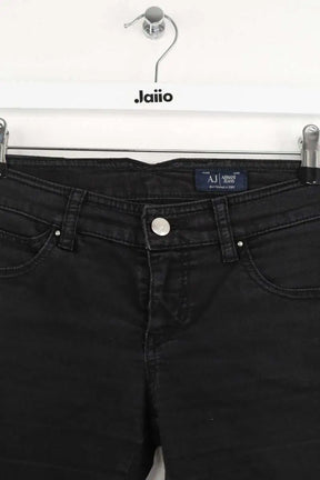 Jean slim Armani Jeans Noir en Coton