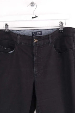 Jean slim Armani Jeans Noir en Coton