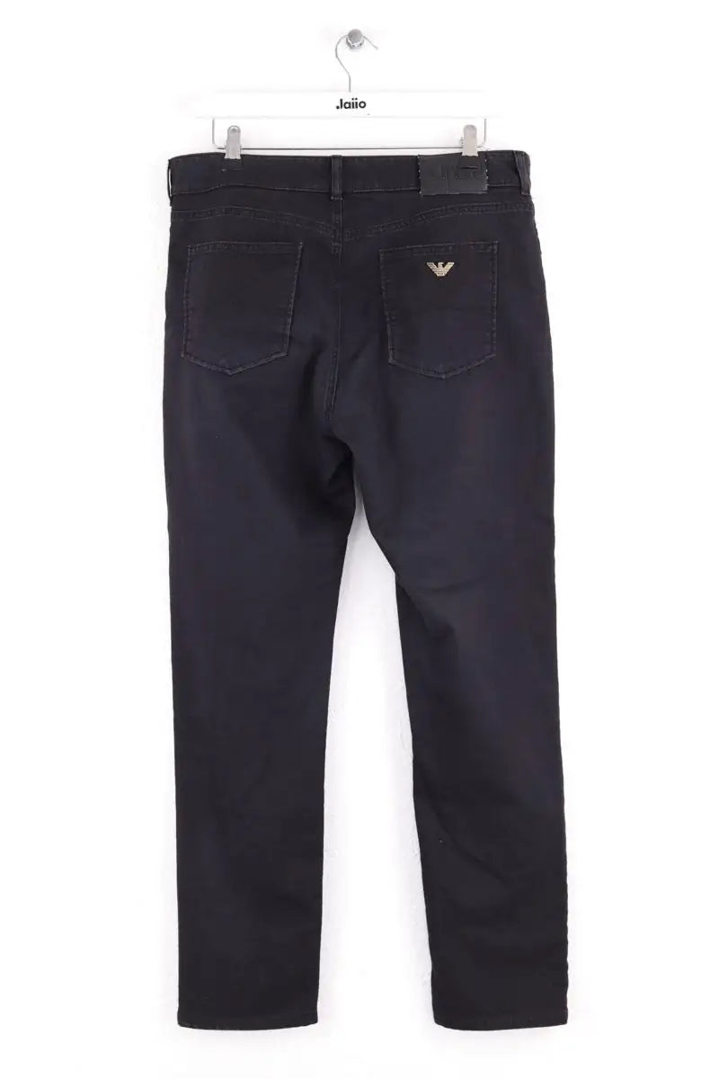 Jean slim Armani Jeans Noir en Coton