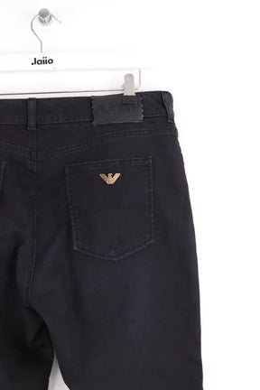 Jean slim Armani Jeans Noir en Coton