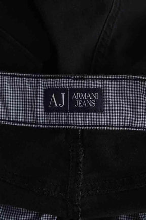 Jean slim Armani Jeans Noir en Coton
