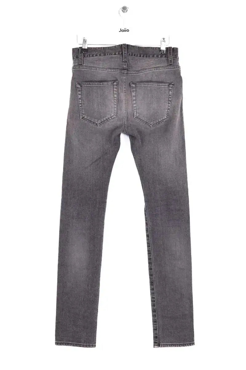 Jean slim Balenciaga Anthracite en Coton
