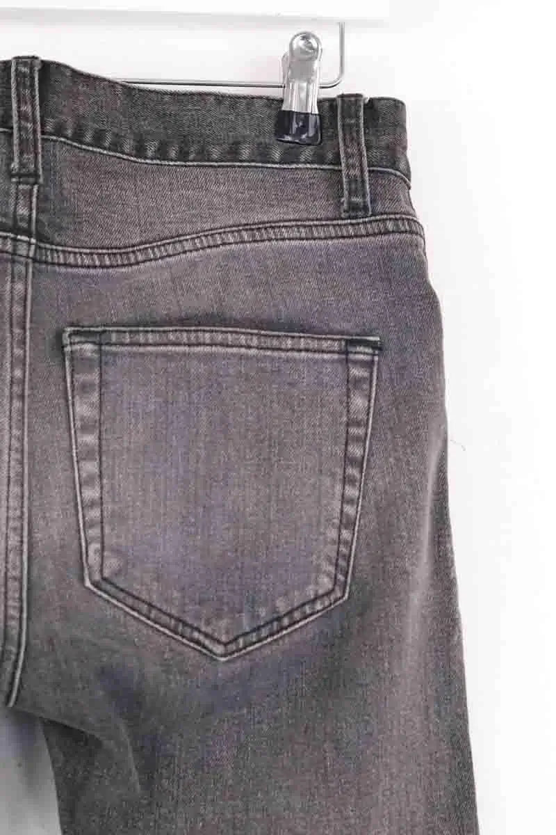 Jean slim Balenciaga Anthracite en Coton