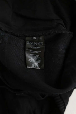 Jean slim Balmain Noir en Coton
