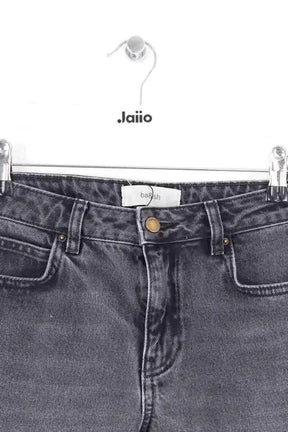 Jean slim Ba&Sh Anthracite en Coton