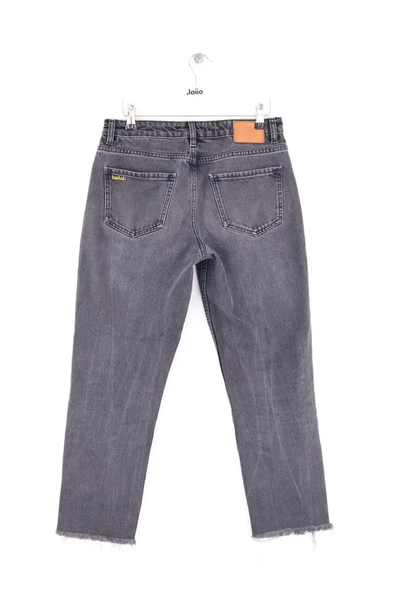 Jean slim Ba&Sh Anthracite en Coton