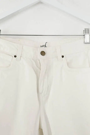 Jean slim Bash Blanc en Coton