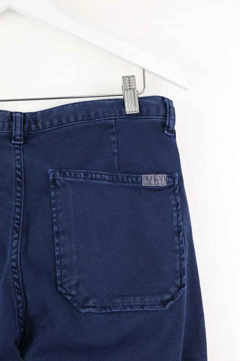 Jean slim Ba&Sh Bleu en Coton