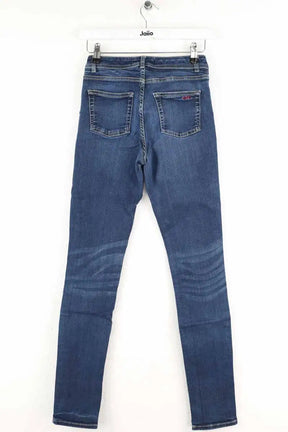 Jean slim Ba&Sh Bleu en Coton