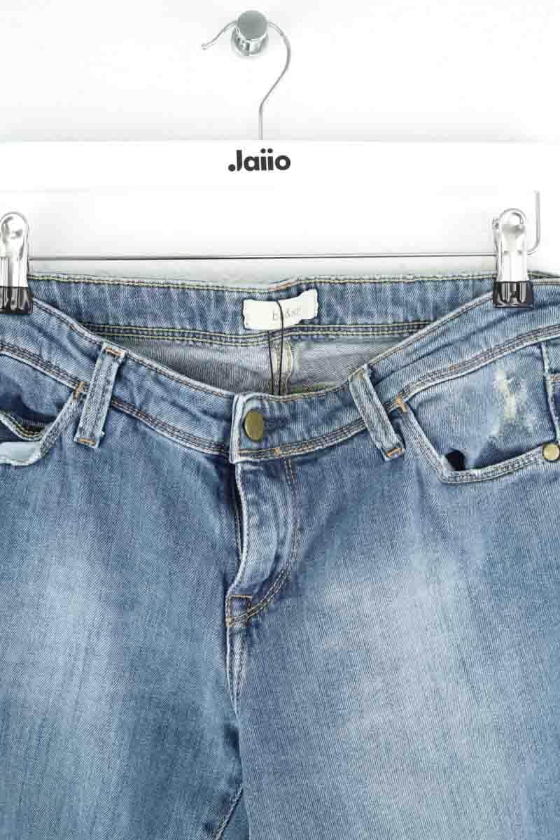 Jean slim Bash Bleu en Coton