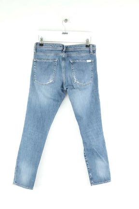 Jean slim Bash Bleu en Coton