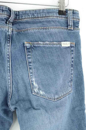 Jean slim Bash Bleu en Coton