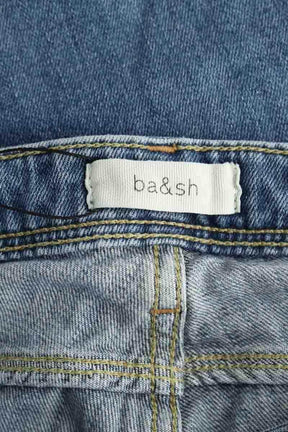 Jean slim Bash Bleu en Coton