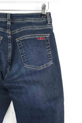 Jean slim Bash Bleu en Coton