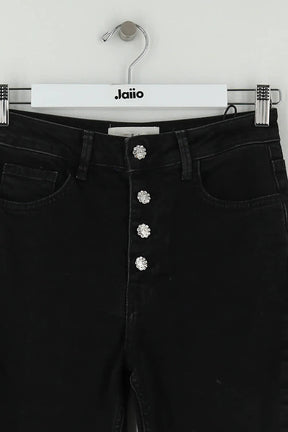 Jean slim Bash Noir en Coton