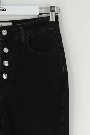 Jean slim Bash Noir en Coton