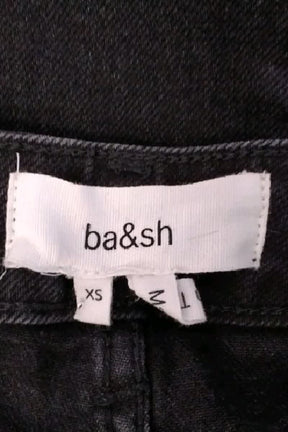 Jean slim Bash Noir en Coton
