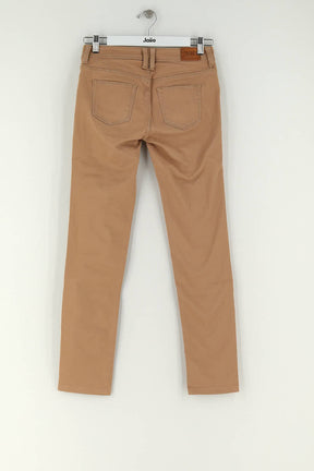 Jean slim Burberry Marron en Coton