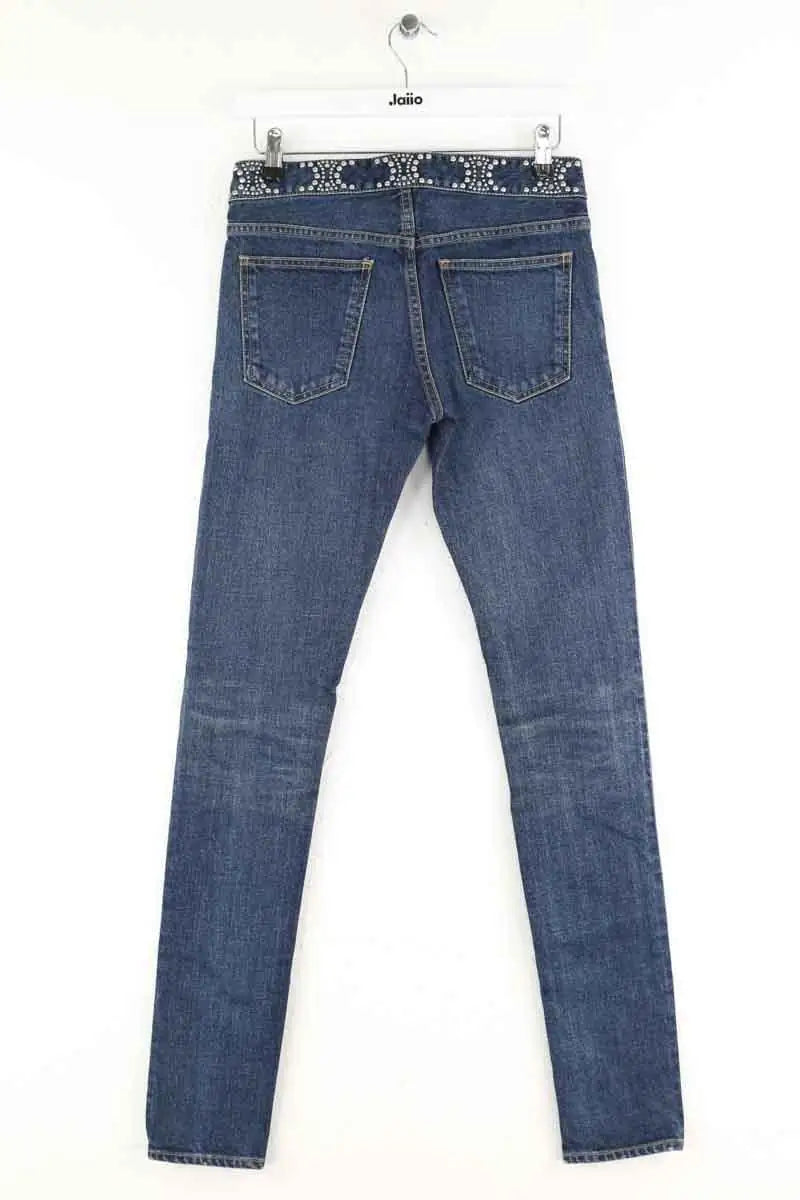 Jean slim Celine Bleu en Coton - élasthanne