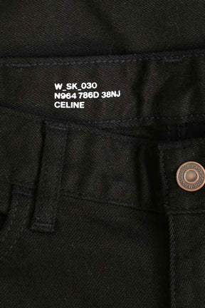 Jean slim Celine Noir en Coton