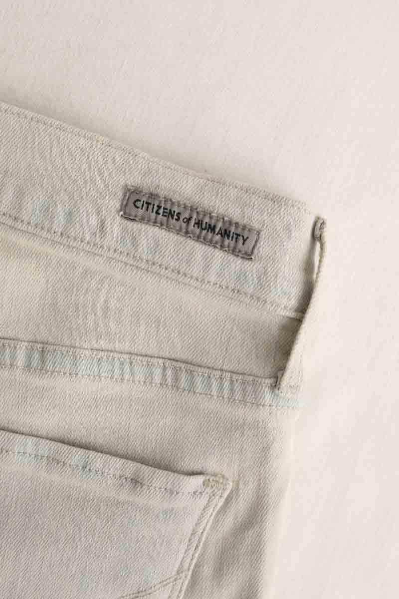 Jean slim Citizens of Humanity Avedon Gris en Coton