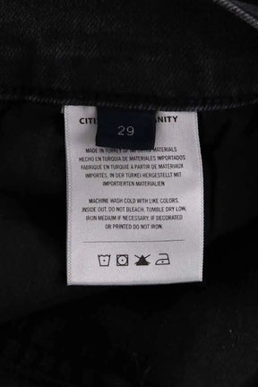 Jean slim Citizens of Humanity Noir en Coton
