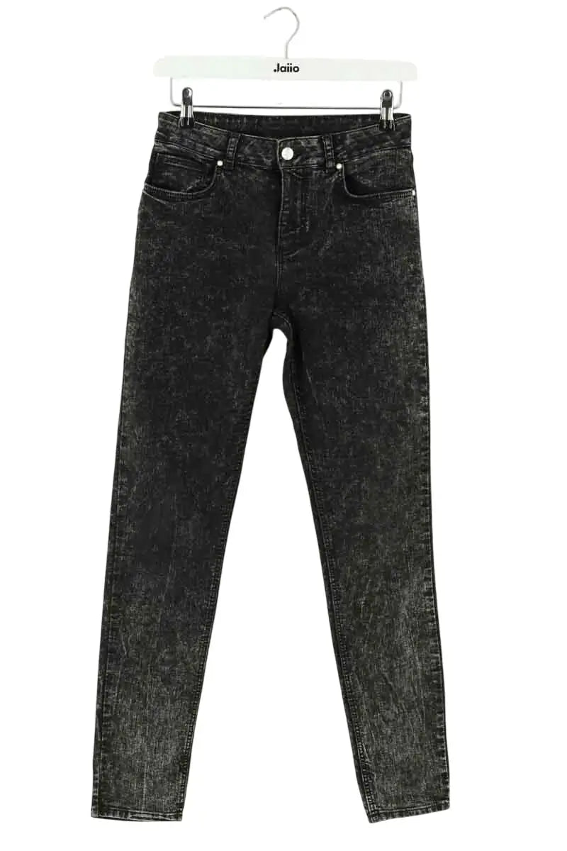 Jean slim Claudie Pierlot Anthracite en Coton, taille S - Seconde Main