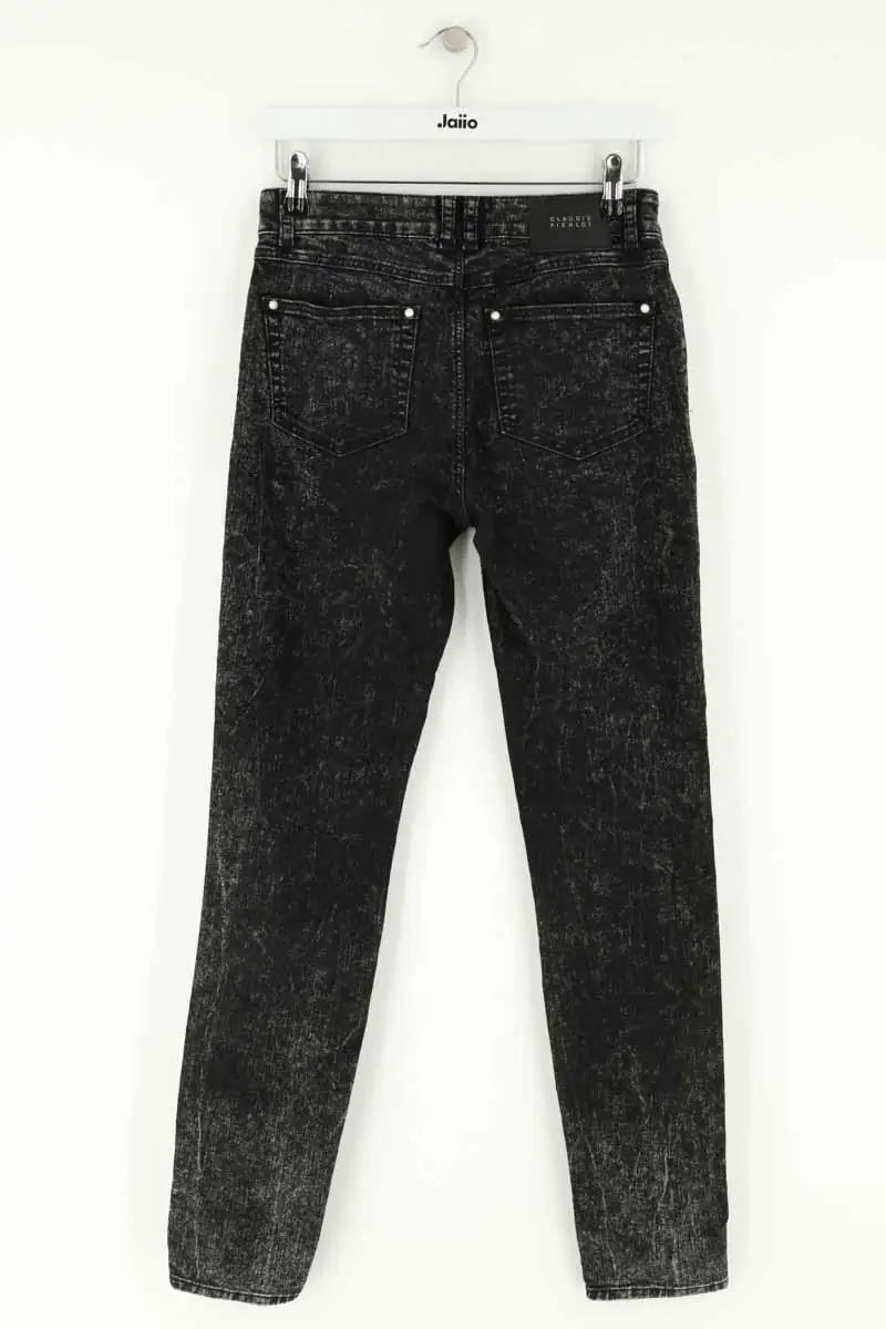 Jean slim Claudie Pierlot Anthracite en Coton