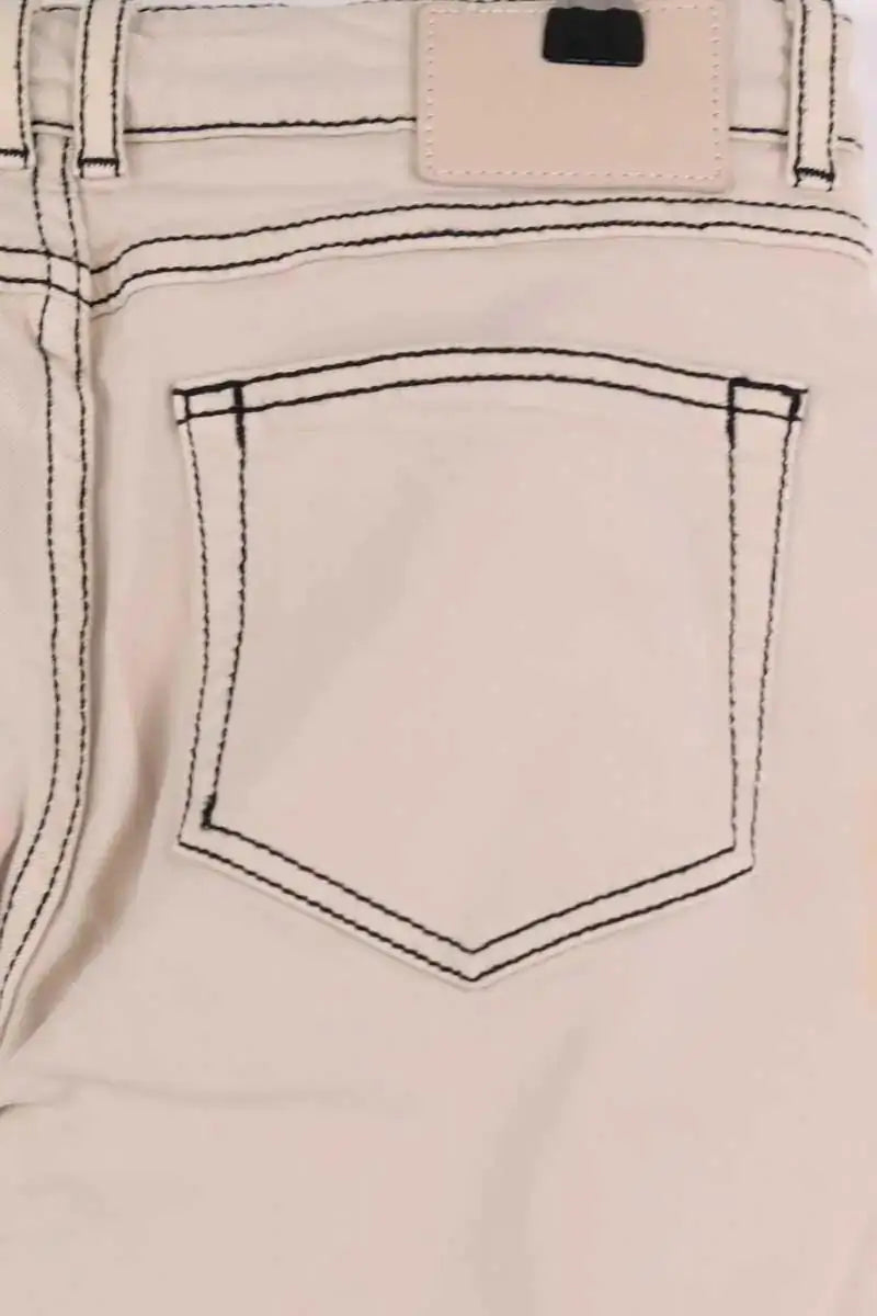 Jean slim Claudie Pierlot Beige en Polyester