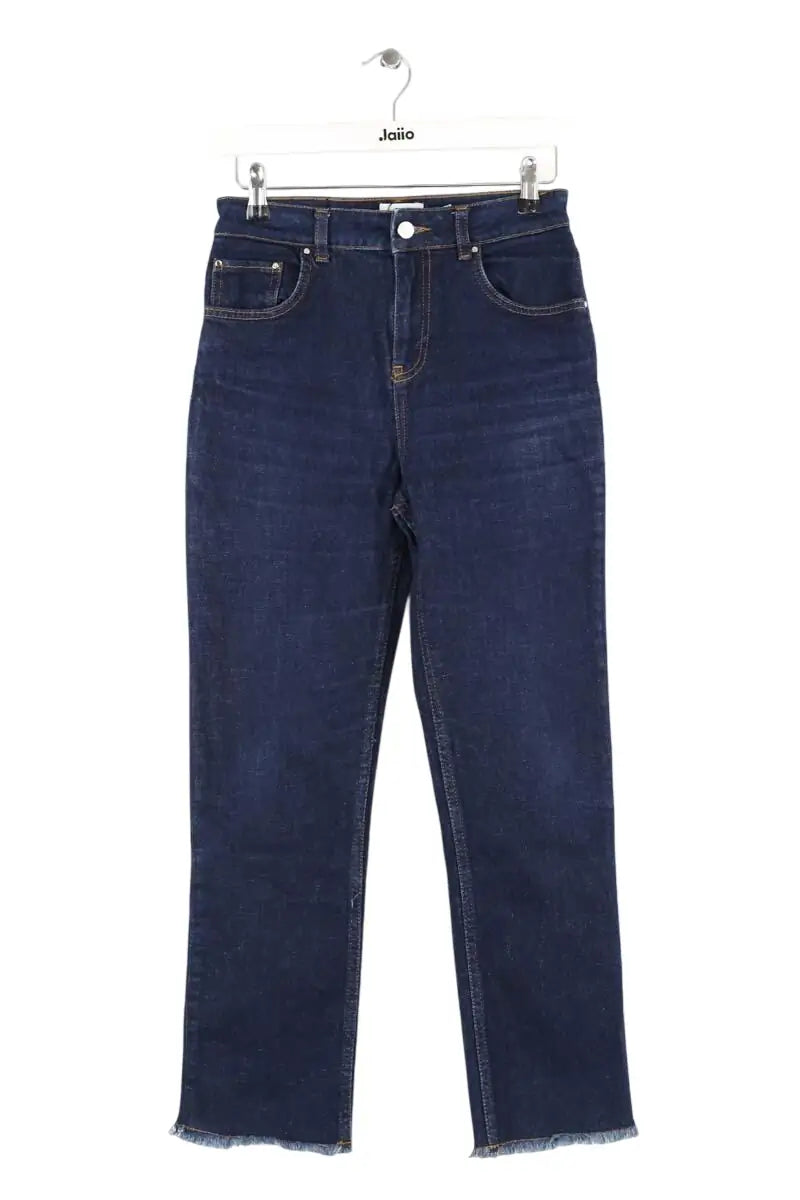Jean slim Claudie Pierlot Bleu en Coton, taille S - Seconde Main