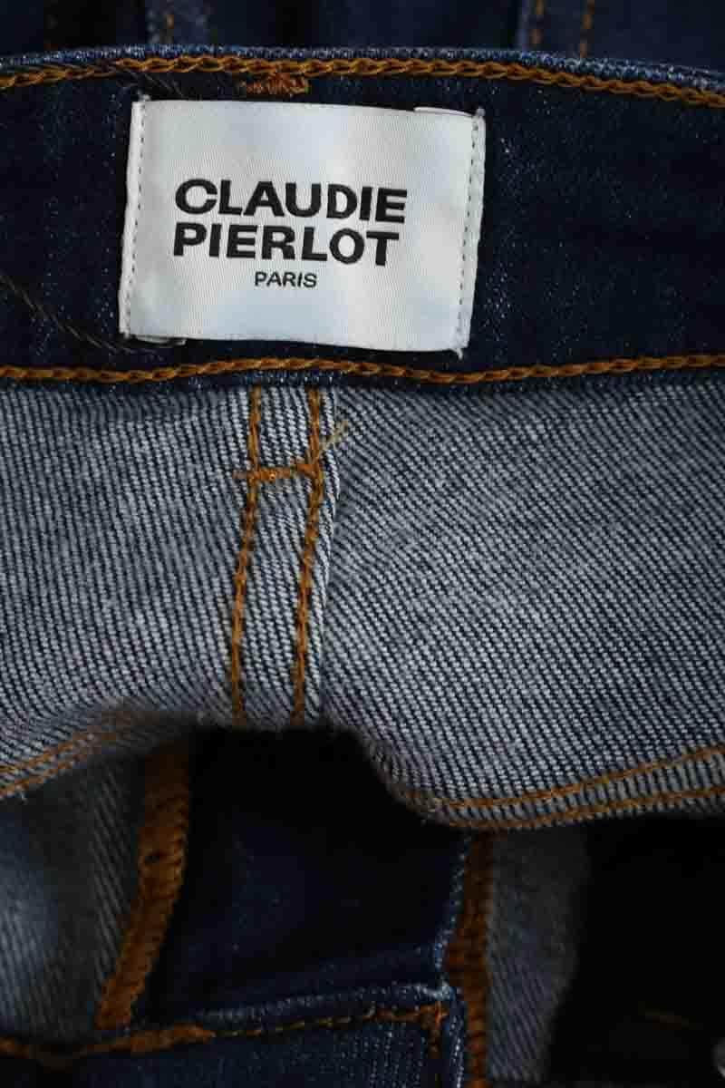 Jean slim Claudie Pierlot Bleu en Coton