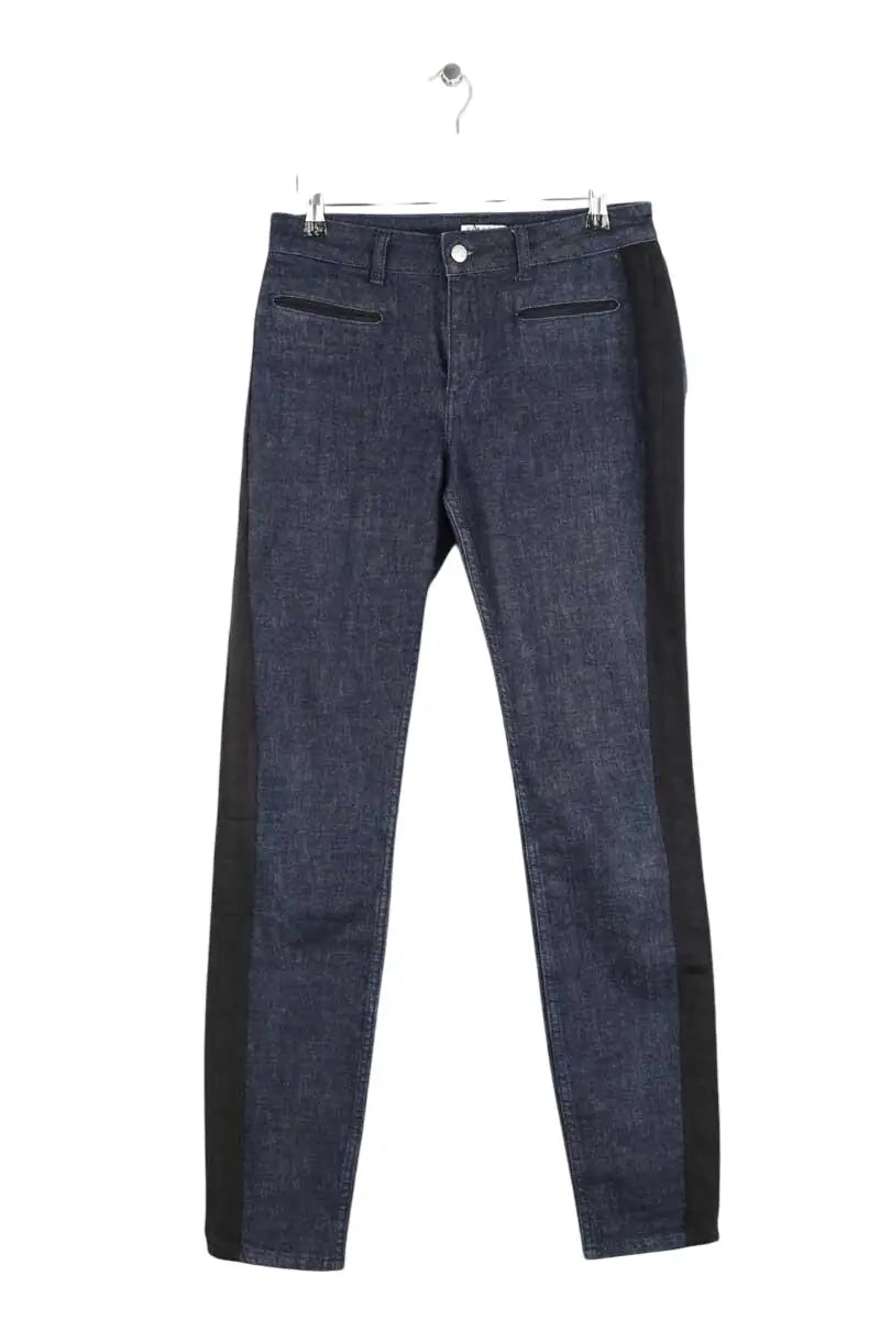 Jean slim Claudie Pierlot Bleu en Coton, taille S - Seconde Main