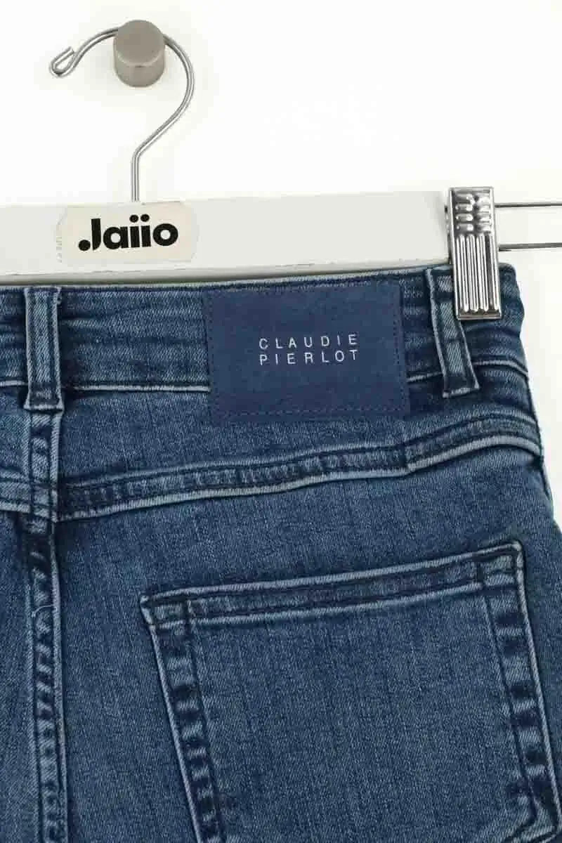Jean slim Claudie Pierlot Bleu en Coton
