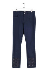 Jean slim Claudie Pierlot Marine en Coton, taille M - Seconde Main