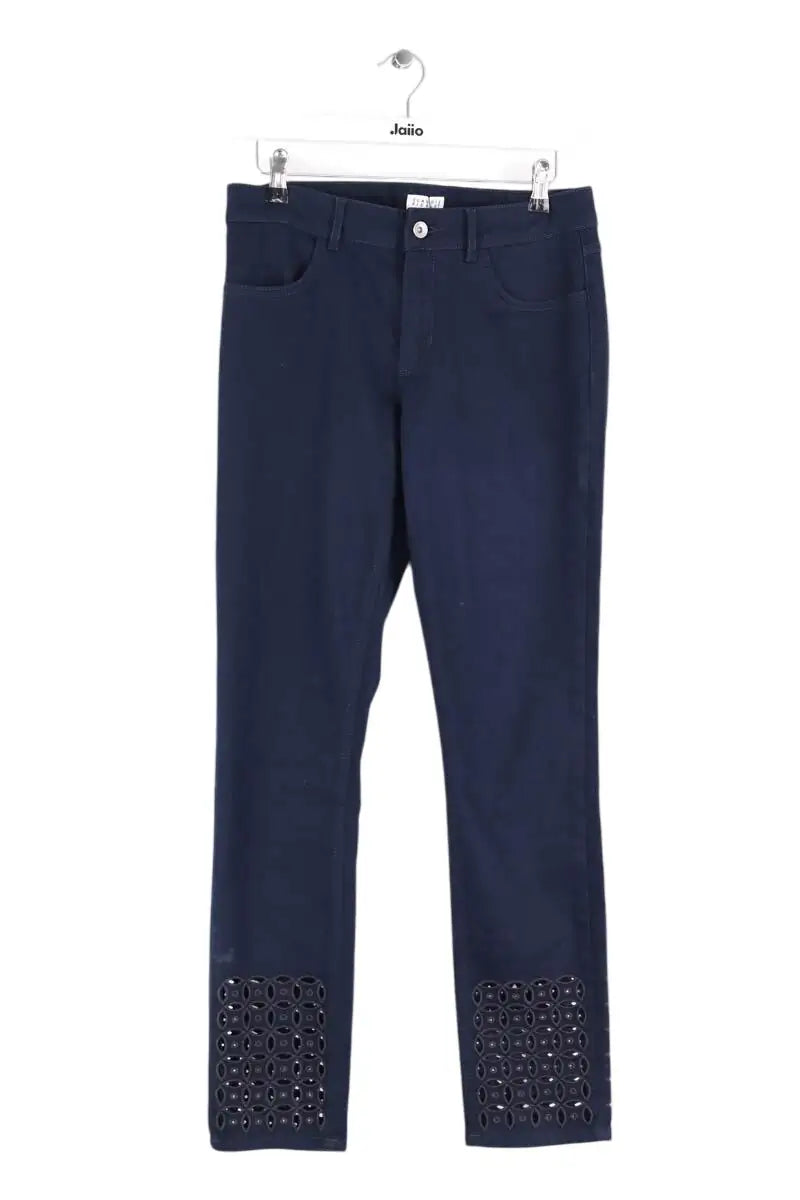 Jean slim Claudie Pierlot Marine en Coton, taille M - Seconde Main