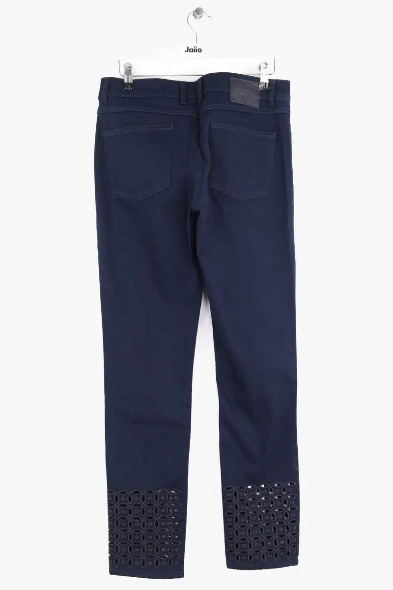 Jean slim Claudie Pierlot Marine en Coton