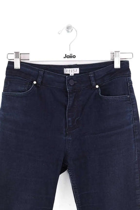 Jean slim Claudie Pierlot Marine en Coton