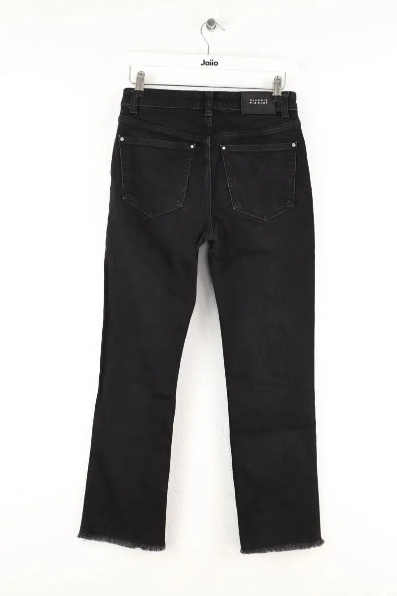 Jean slim Claudie Pierlot Noir en Coton