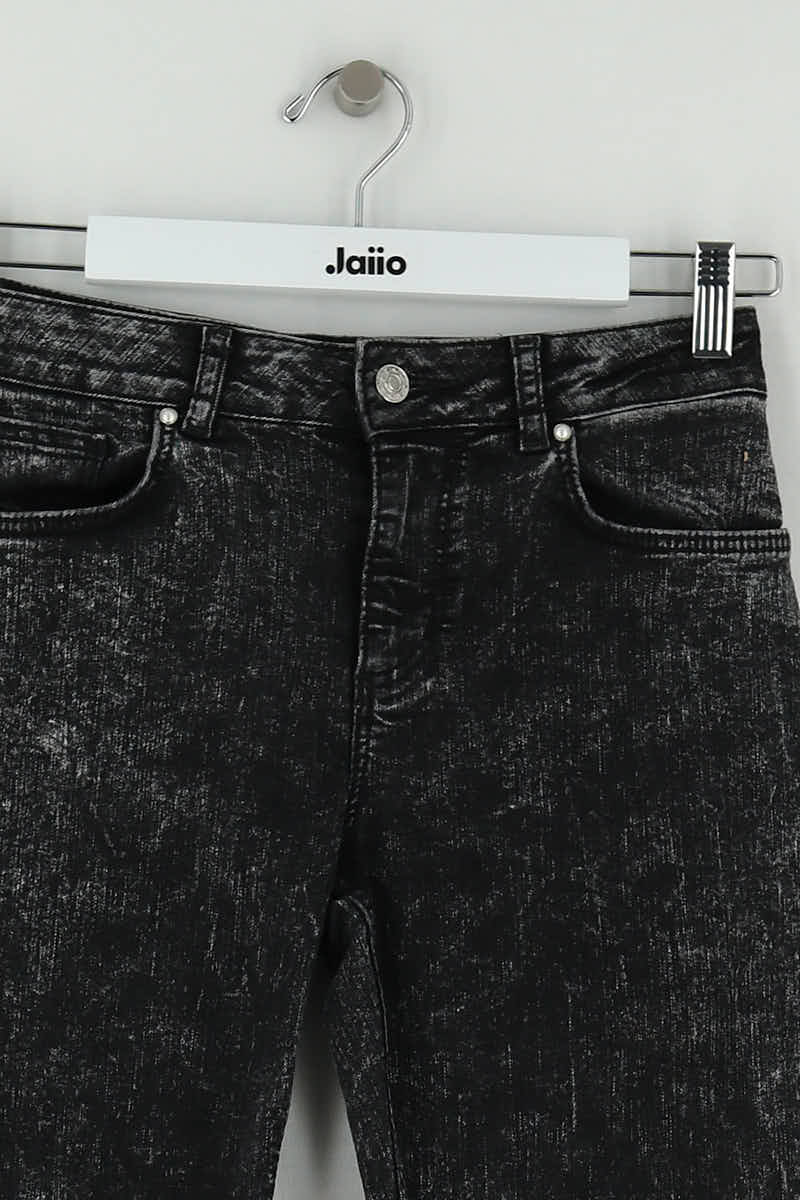 Jean slim Claudie Pierlot Noir en Coton
