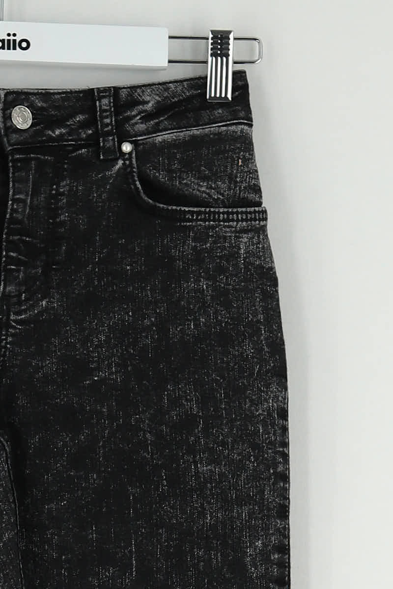 Jean slim Claudie Pierlot Noir en Coton
