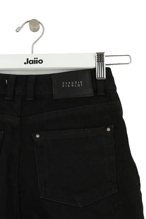 Jean slim Claudie Pierlot Noir en Coton