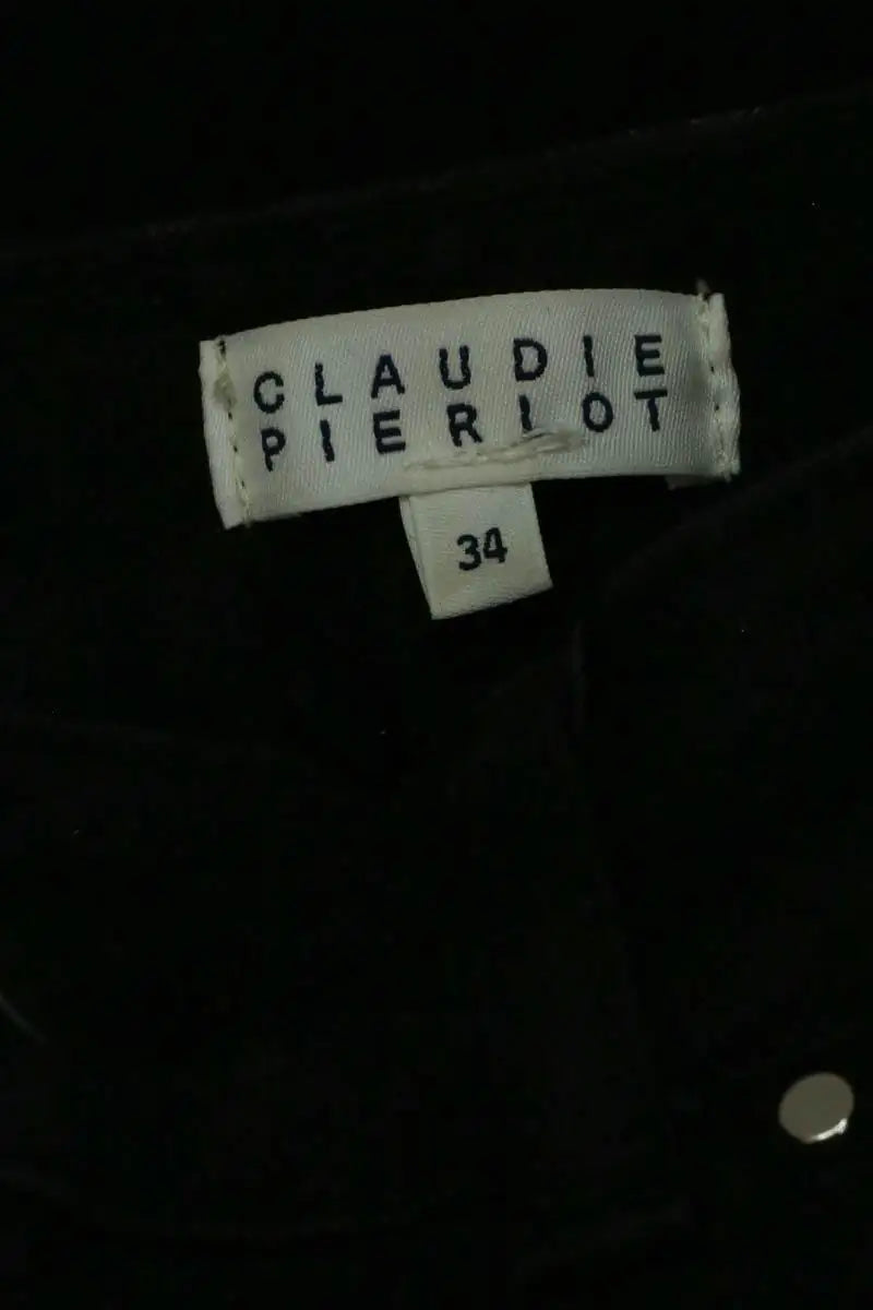 Jean slim Claudie Pierlot Noir en Coton