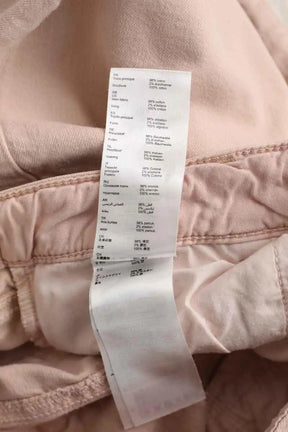 Jean slim Claudie Pierlot Rose en Coton