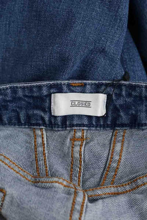 Jean slim Closed Bleu en Coton