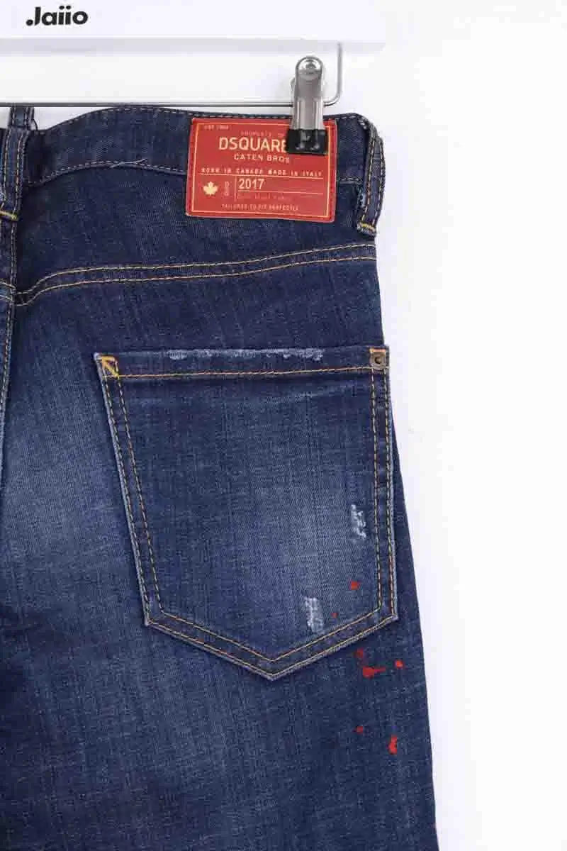 Jean slim Dsquared2 Bleu en Coton