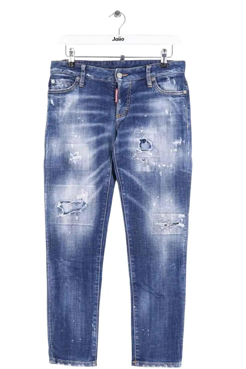 Jean slim Dsquared2 Bleu en Coton, taille M - Seconde Main