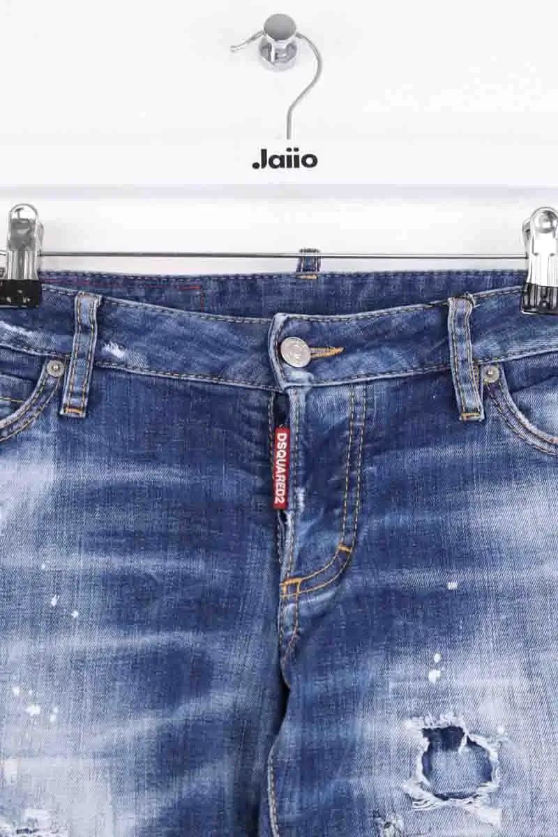 Jean slim Dsquared2 Bleu en Coton