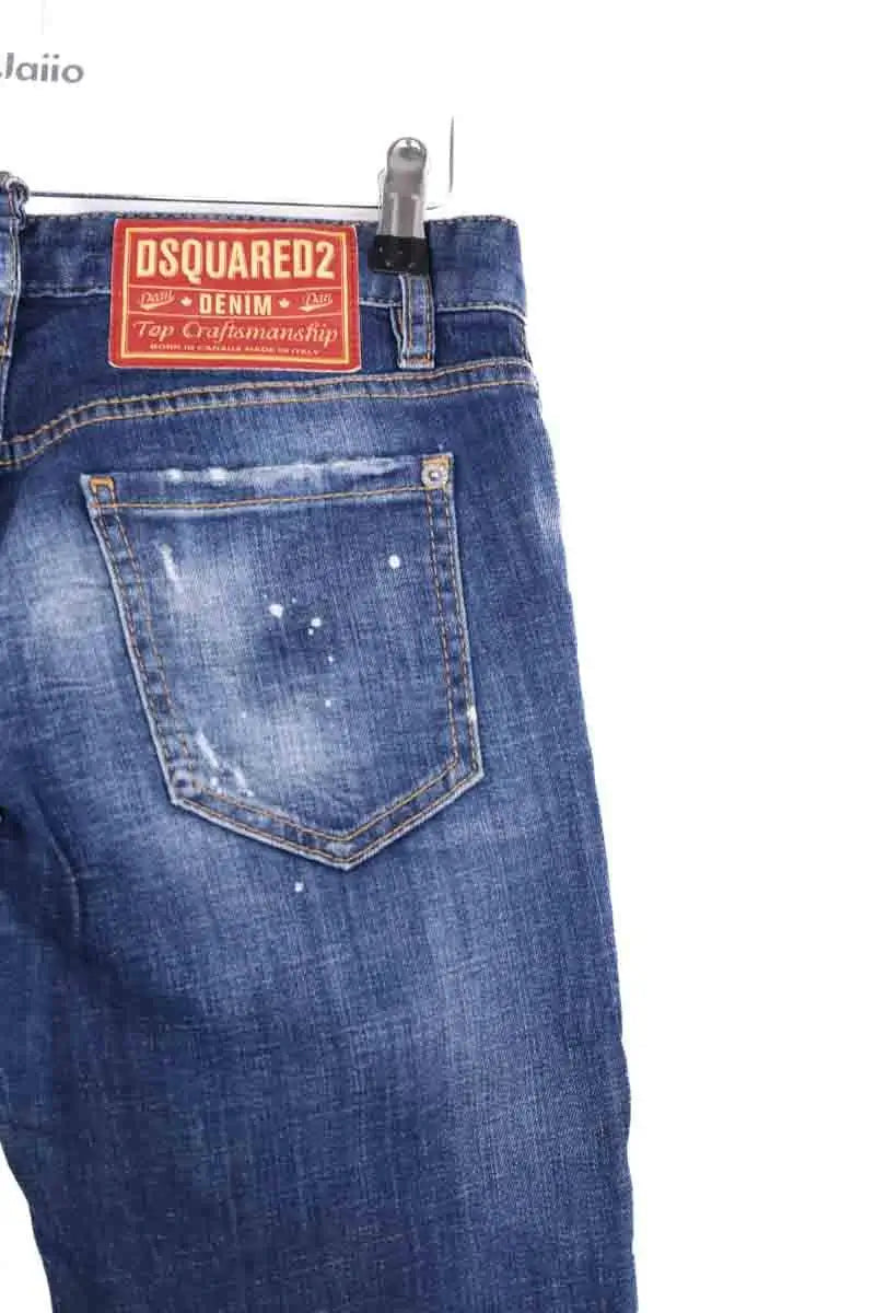 Jean slim Dsquared2 Bleu en Coton